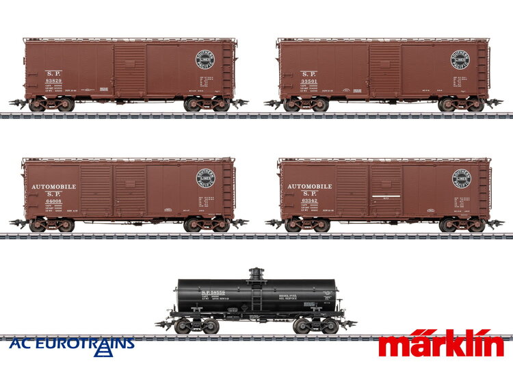 Märklin Märklin 45667 US freight car set,5 cars,SP | Ships: June 2026