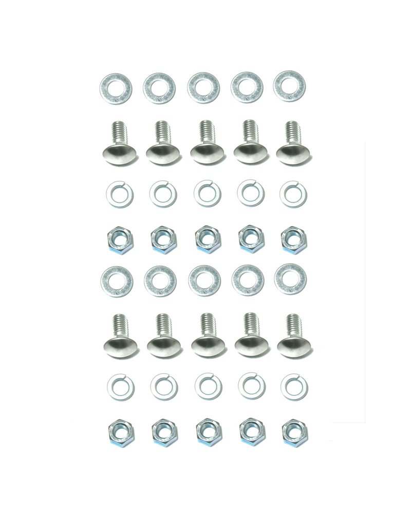 1967 Chevelle Front and Rear Bumper Bolt Kit -40pc