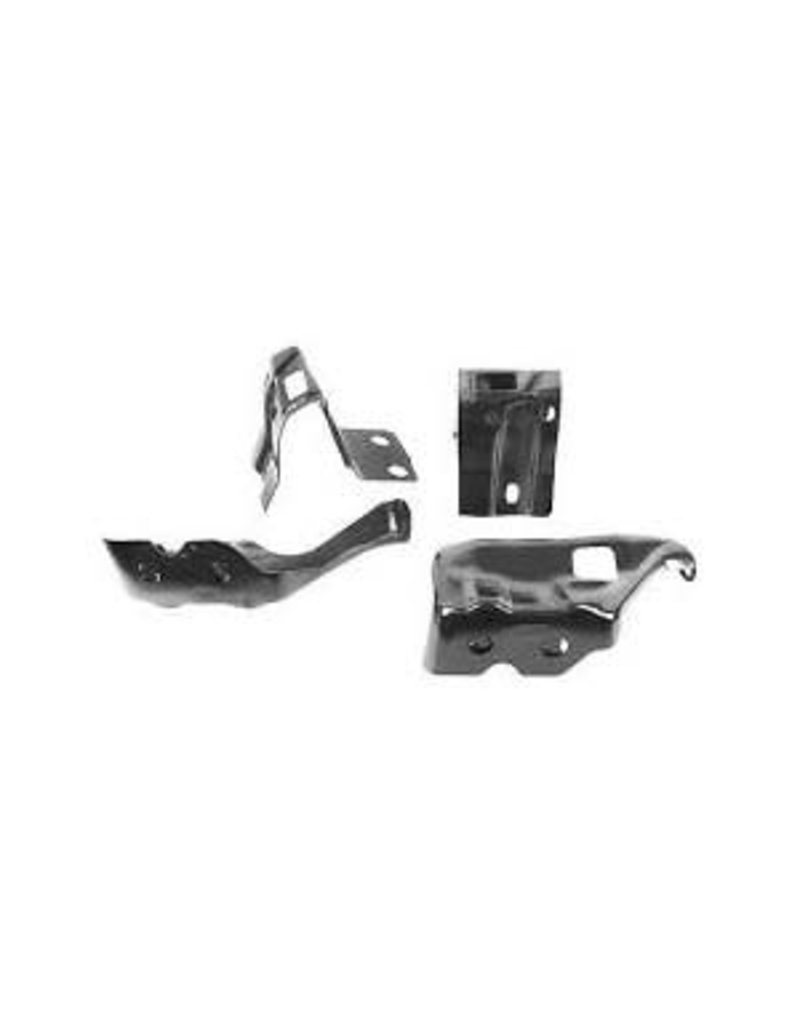 1971-72 Chevelle Rear Bumper Brackets 4-pc