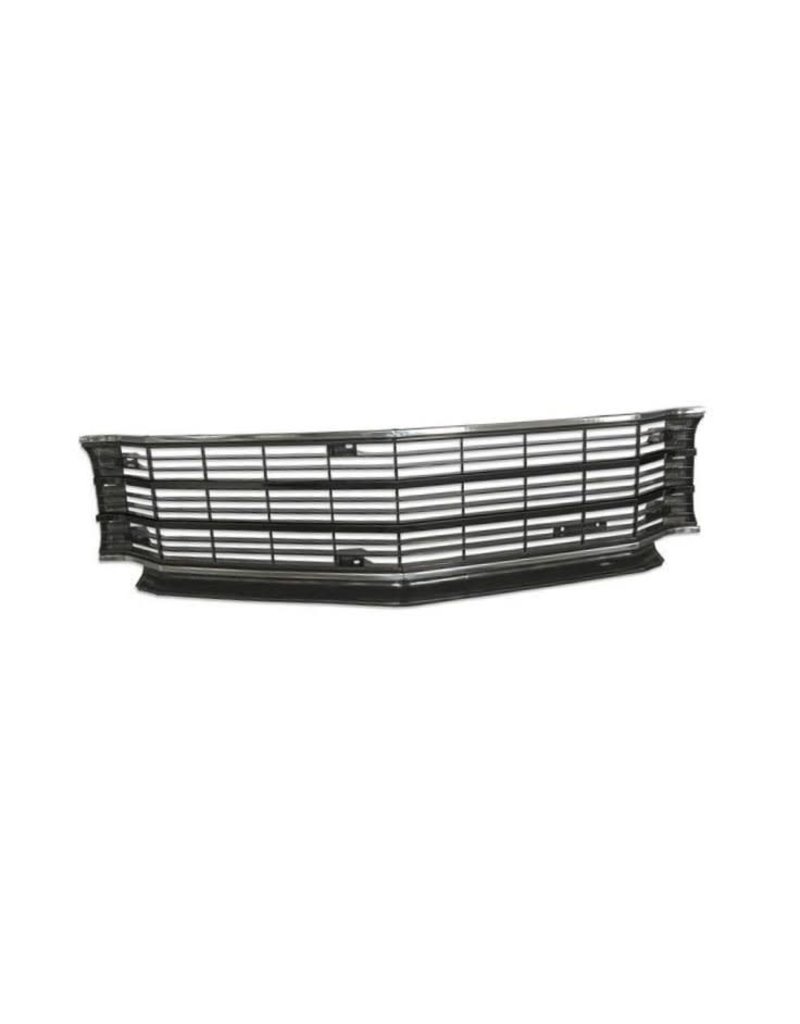 1972 Chevelle SS Grille With 2-Pc Trim Black