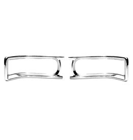 1966 Chevelle Tail Light Bezel Pair -LH/RH