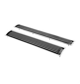TWE 1967 Chevelle Hood Louver Inserts - Pair