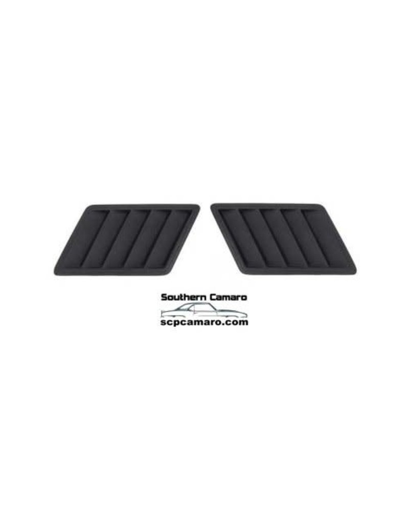 197879 Camaro Z28 Front Fender Louvers Pair Southern Camaro