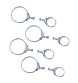 OER 1959-72 Radiator And Heater Hose Tower Clamp Kit, Stamped