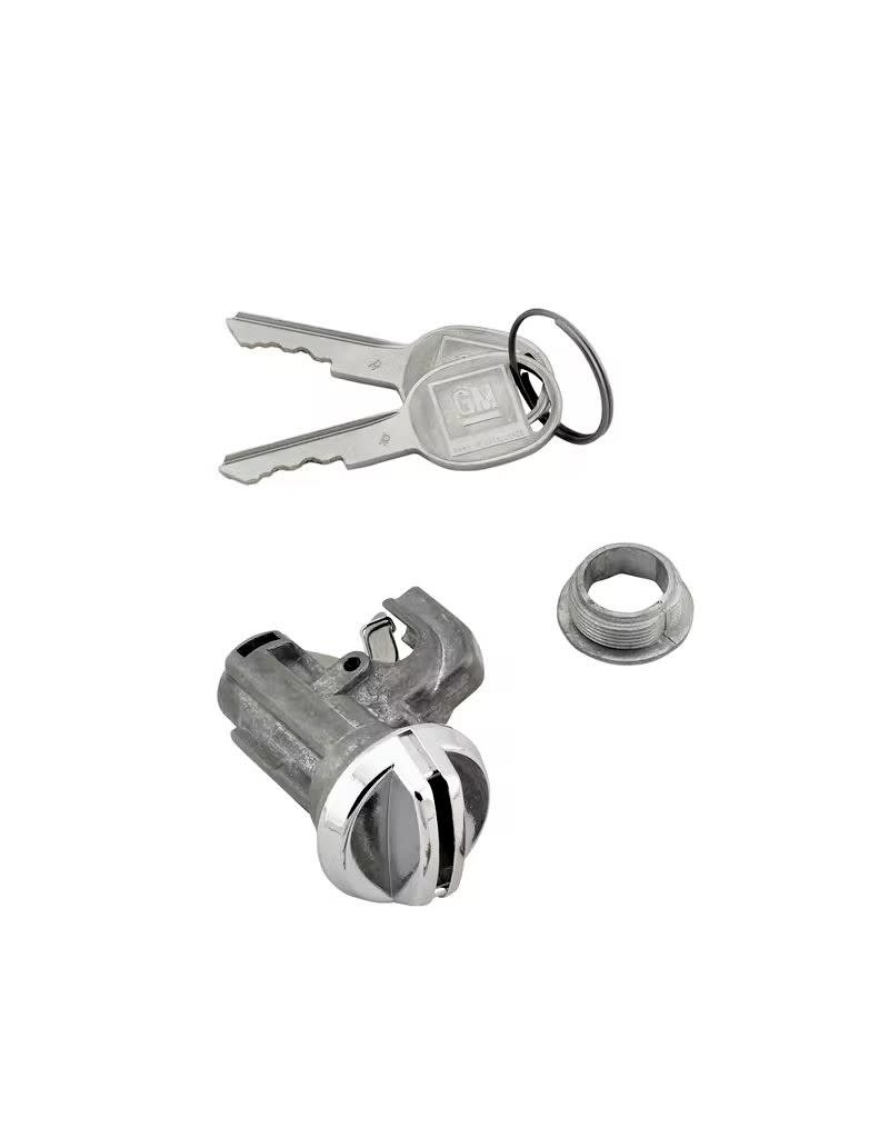 1969 Camaro /196869 Chevelle Glove Box Lock Round Head Key Later Style