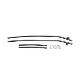 Southern Camaro 1964-65 Chevelle 2-Dr Sedan Quarter Glass Run Channel Kit Un-Beaded for Functional Window