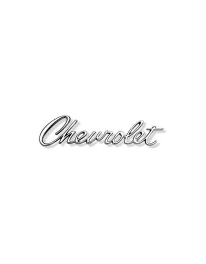 CHQ 1967 Camaro Header / Trunk Emblem "Chevrolet" - Each
