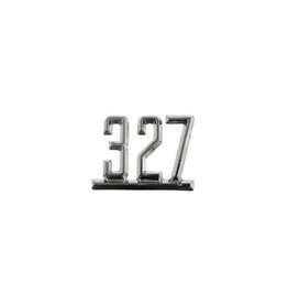 CHQ 1965-67 GM "327" Fender Emblem w/ Hardware