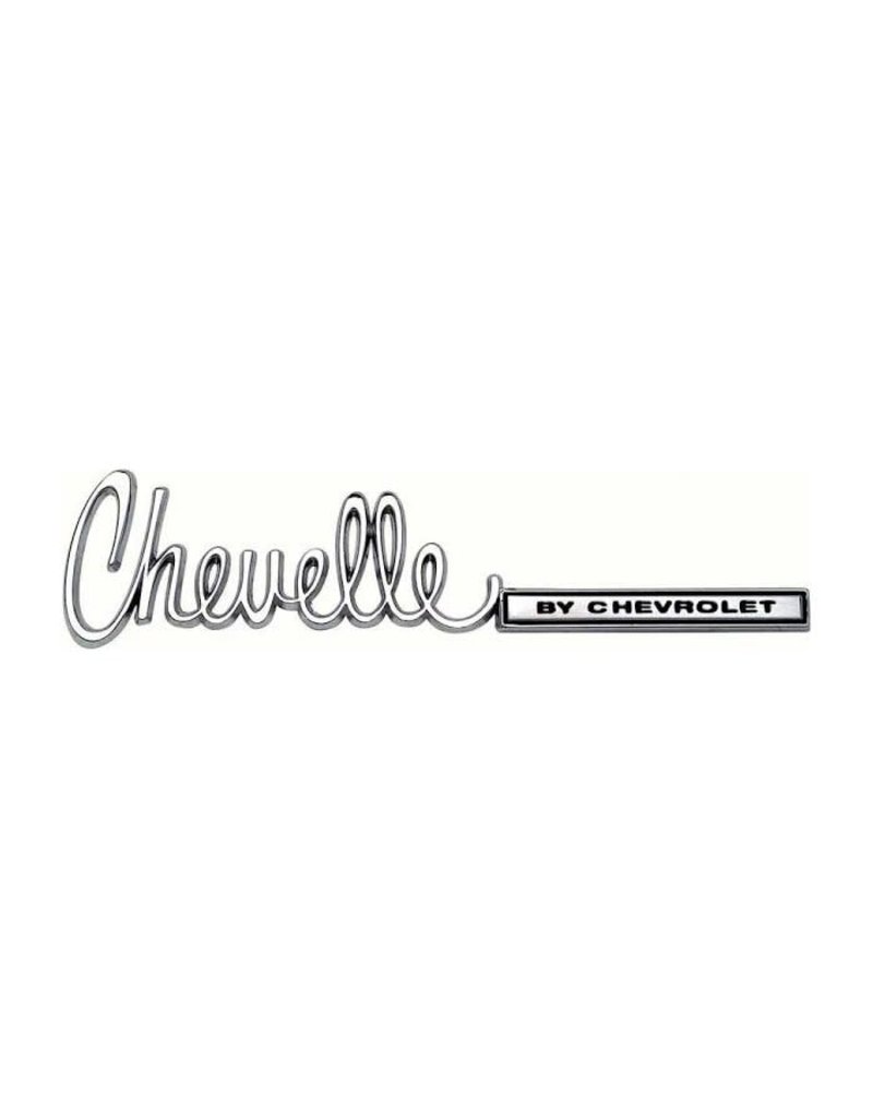 OER 1971-72 "Chevelle by Chevrolet" Trunk Emblem