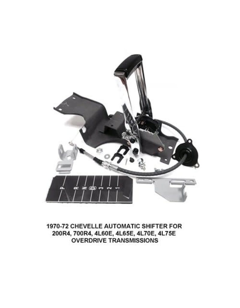 Shiftworks 1971-72 Chevelle  Shiftworks 4-Speed  Auto Shifter Kit