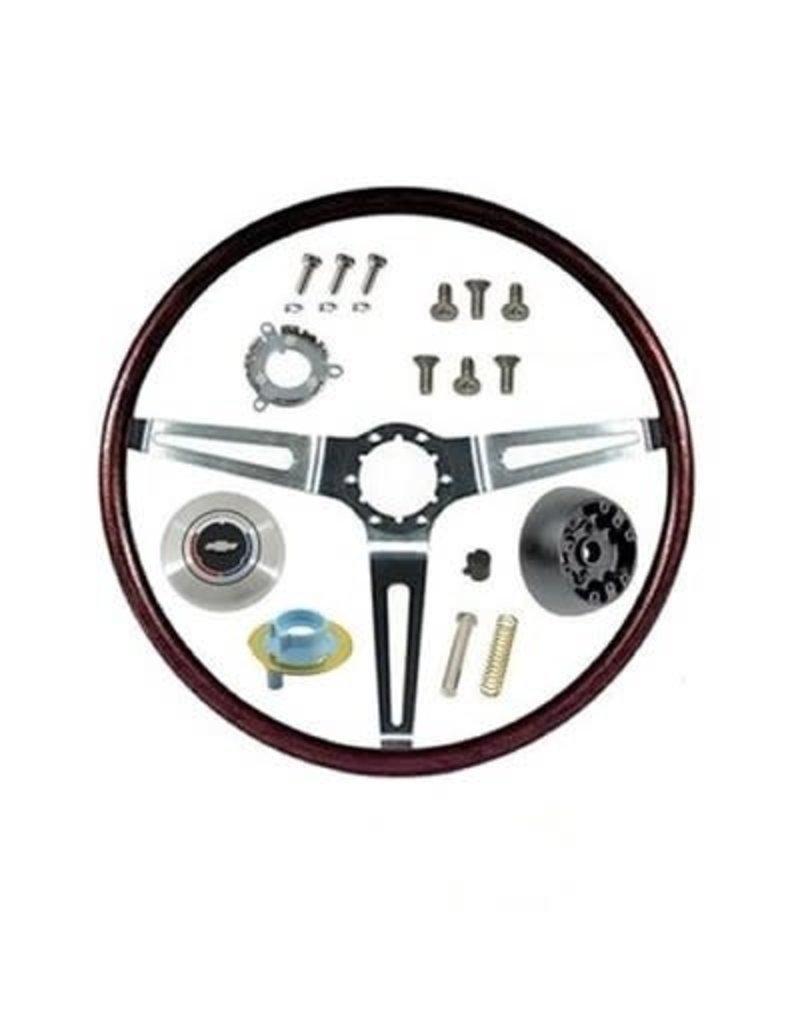 196768 Camaro/ 1968 Chevelle Walnut Steering Wheel Kit Southern Camaro