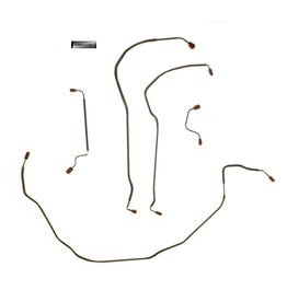 1970 Chevelle Stainless Steel Power Disc Front Brake Line -5pc