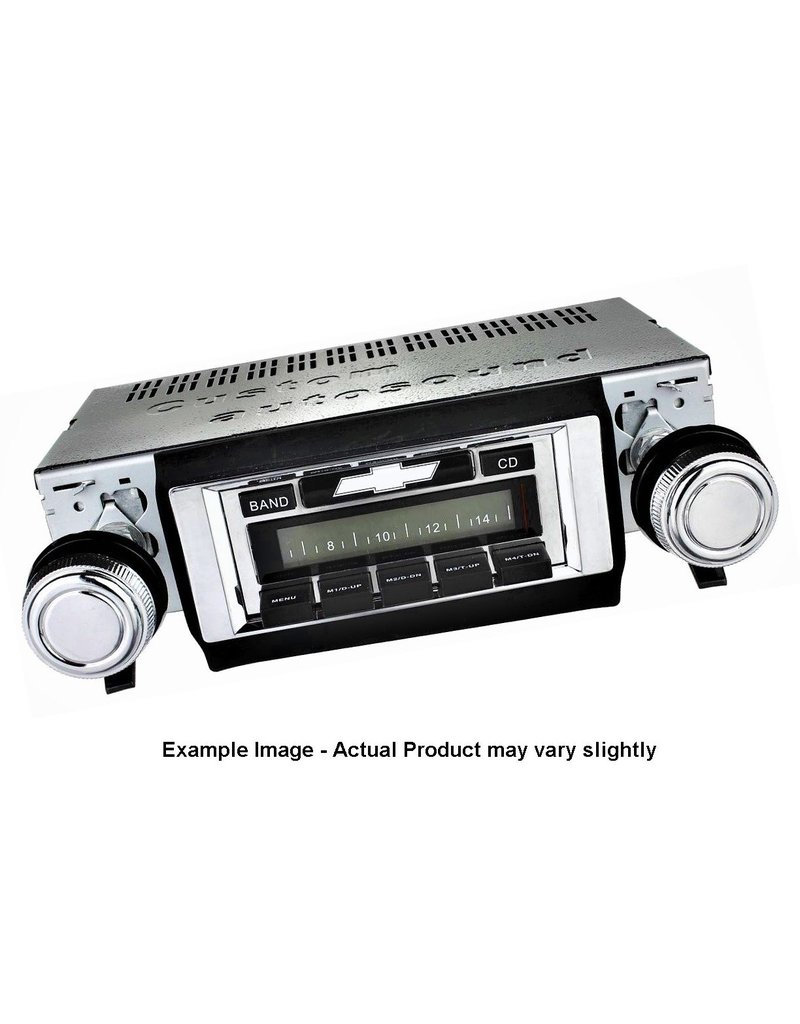 Custom Audio Sound 1969-77 Camaro AM/FM /1969-72 Chevelle Radio, iPod & USB