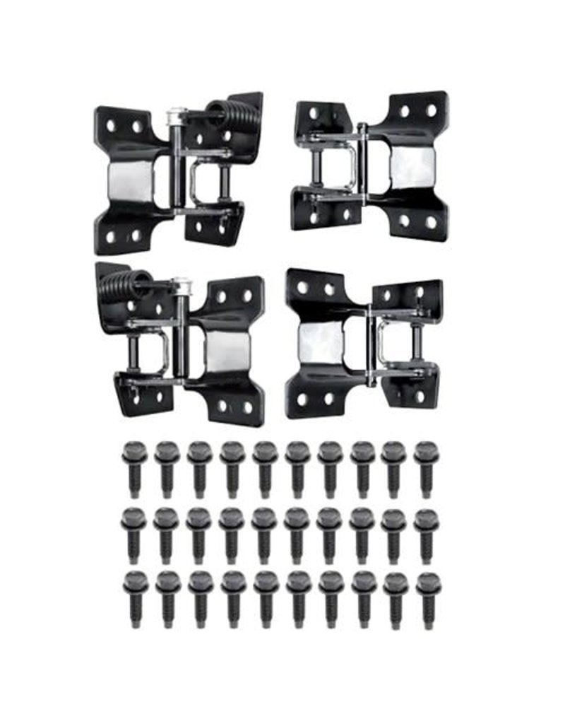 Ekena Millwork Atlantic Premium Shutter Hinges - 1 1/16" Offset Hinge Set (4 Hinges) For Operable Shutters