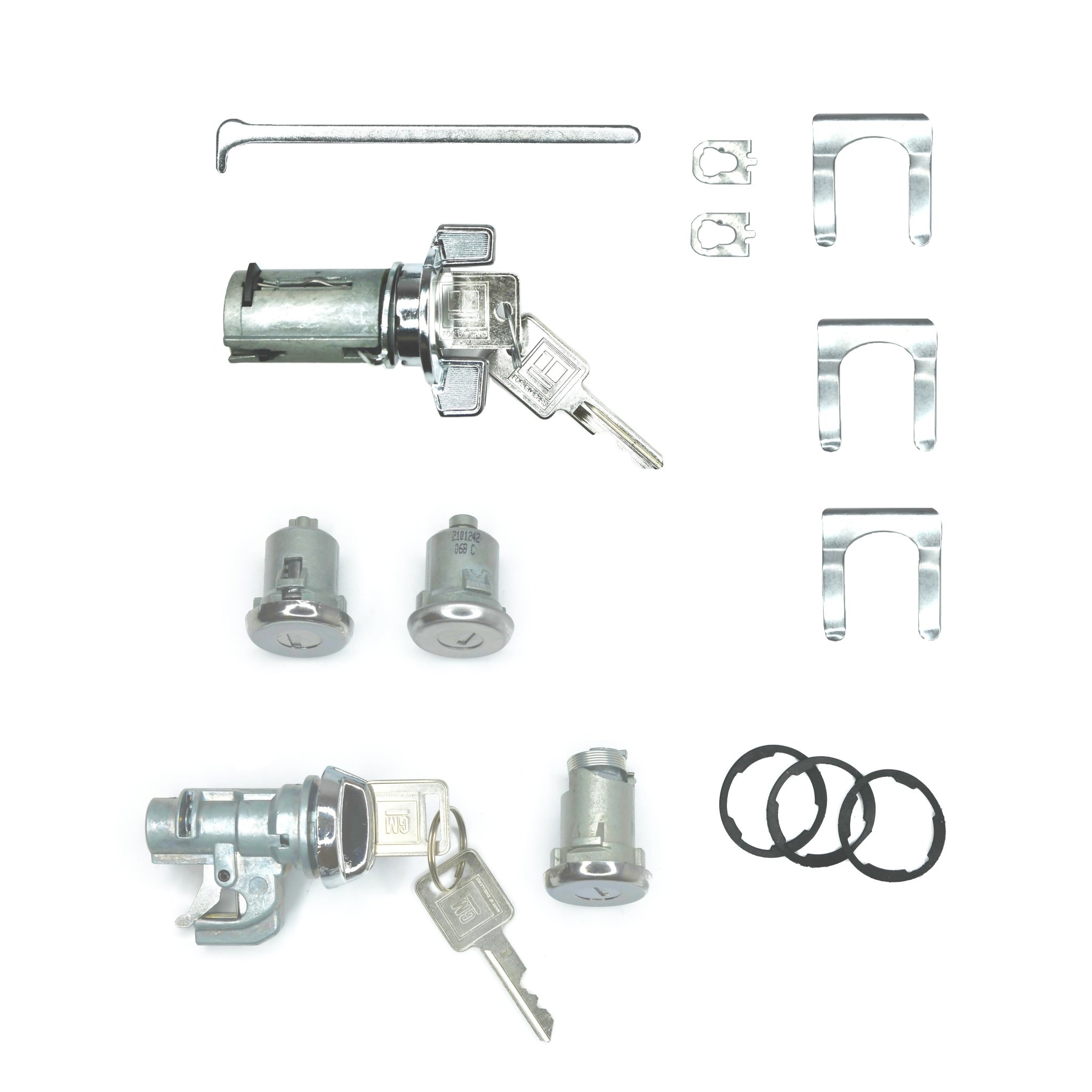 1969 Camaro Complete Lock Set Southern Camaro