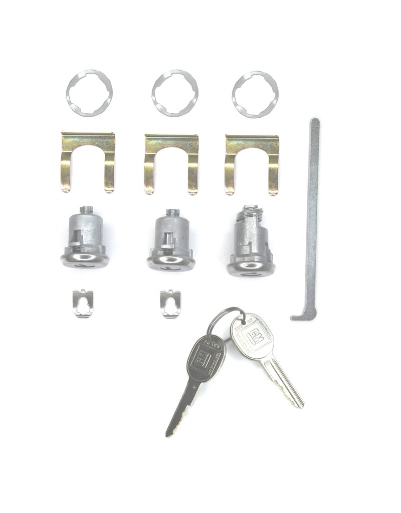 Classic Auto Locks 1969 Camaro Firebird Door and Trunk Lock Set