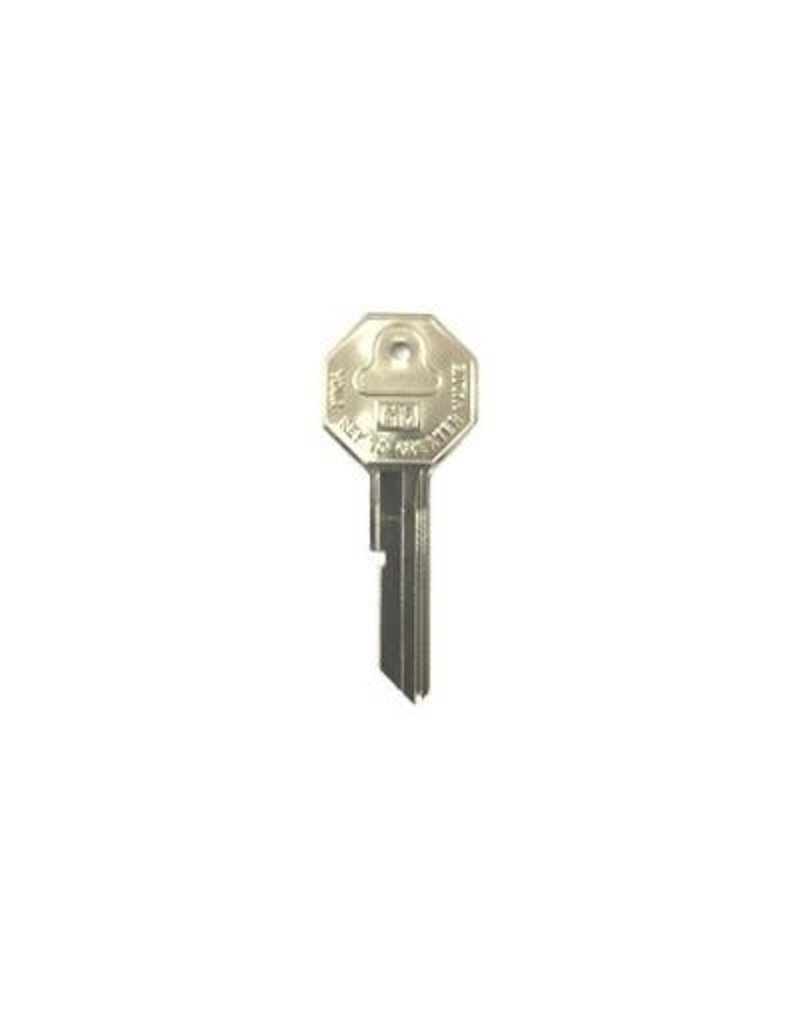 Classic Auto Locks Blank GM Key -Octagon Head "A" Code