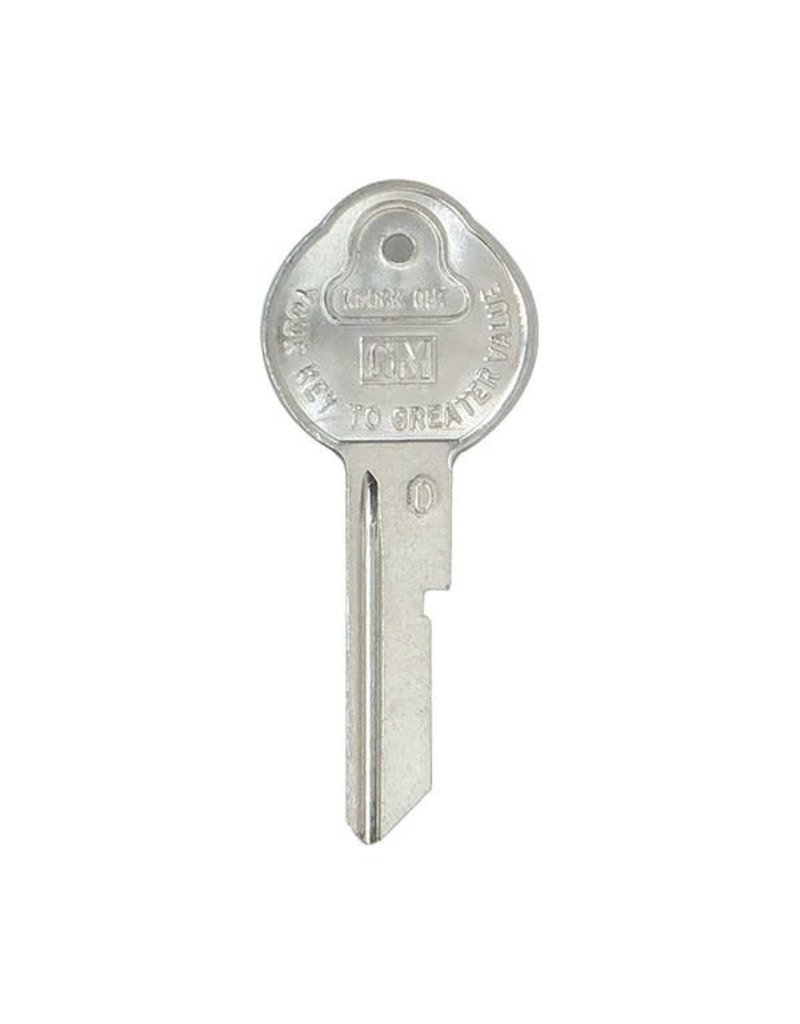 Classic Auto Locks Key Code Pear Head Shape "B"
