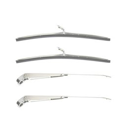 Muscle Factory 1967-69 Camaro /1964-67 Chevelle / Coupe Wiper Arm & Blade 4pc Kit