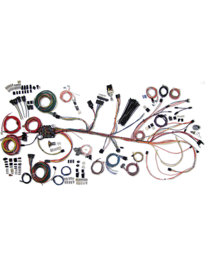 American Autowire 1964-67 Chevelle Updated Complete Wiring Harness - American Autowire