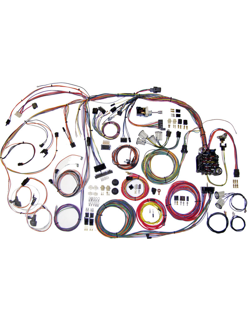 American Autowire 1970-72 Chevelle Updated Complete Wiring Harness - American Autowire