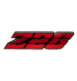 1980-81 Camaro Z28 Grille Emblem - Red
