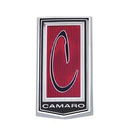 OER 1971-73 Camaro Header Emblem - Red