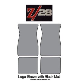 Auto Custom Carpets 1967-69 Camaro 4 pc Floor Mat Set Z28 Logo