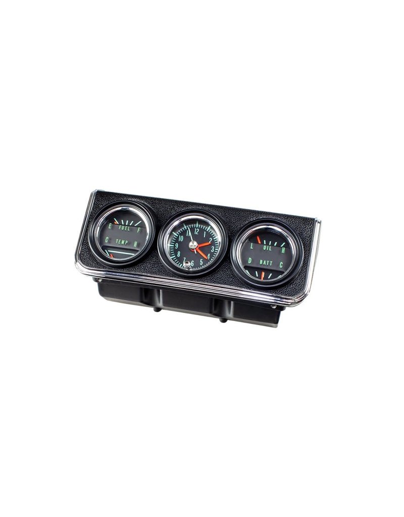 OER 1967  Camaro Console Gauges