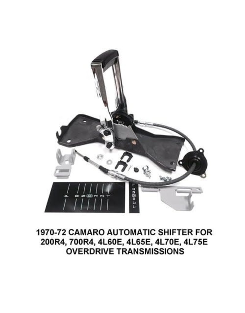 Shiftworks 1970-72 Camaro Shiftworks 4-Speed Auto Shifter Kit
