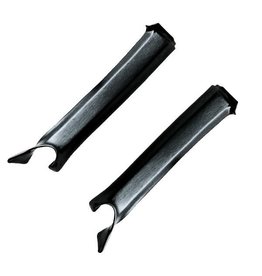 OER 1968 F-Body Convertible Inner Pillar Post Moldings Black Pair