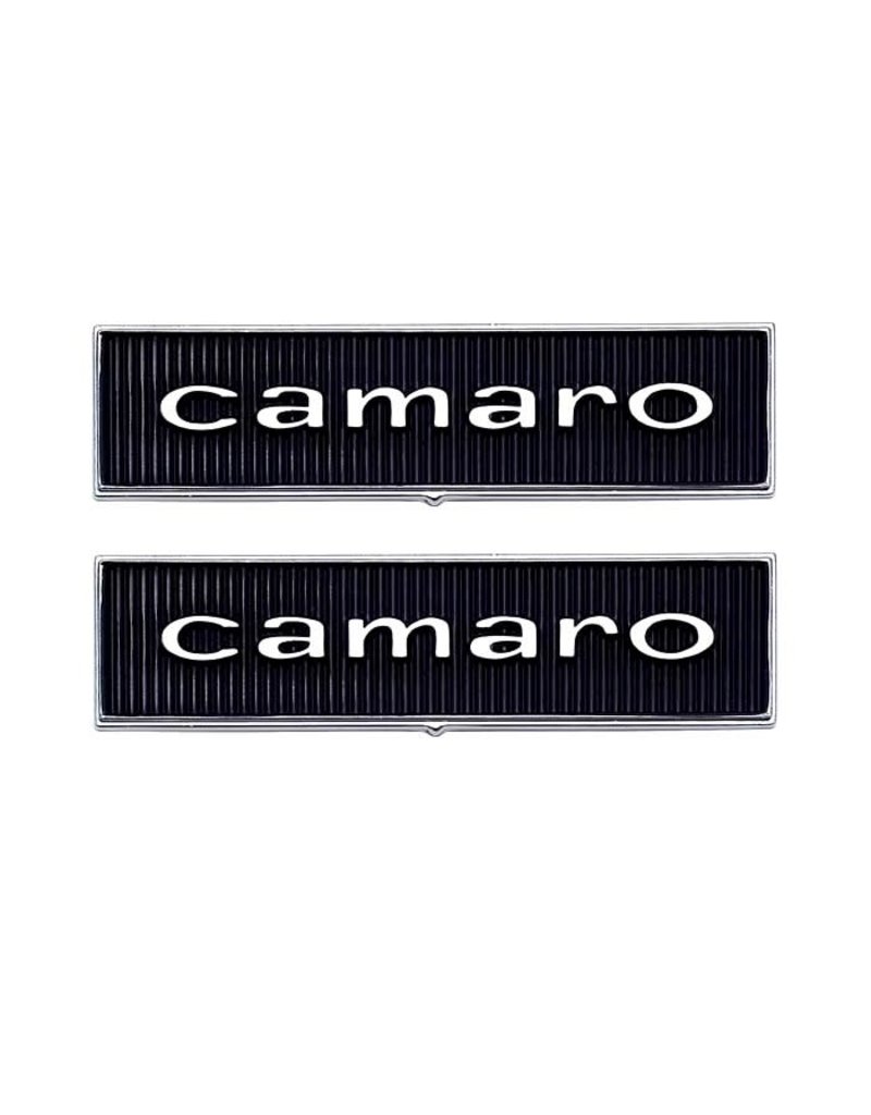 CHQ 1967 Camaro Door Panel Emblems - Pair