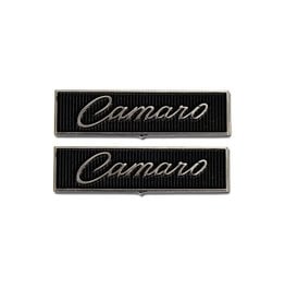 CHQ 1968-69 Camaro Standard Door Panel Emblems - Pair