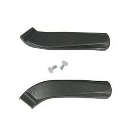 CHQ 1967-70 Camaro/Firebird Seat Hinge Arm Covers Pair w/Clip- does one seat