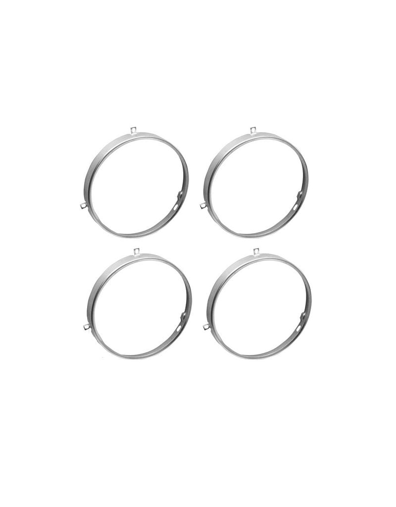 1964-70 Chevelle Headlight Mounting Rings 4-Pc