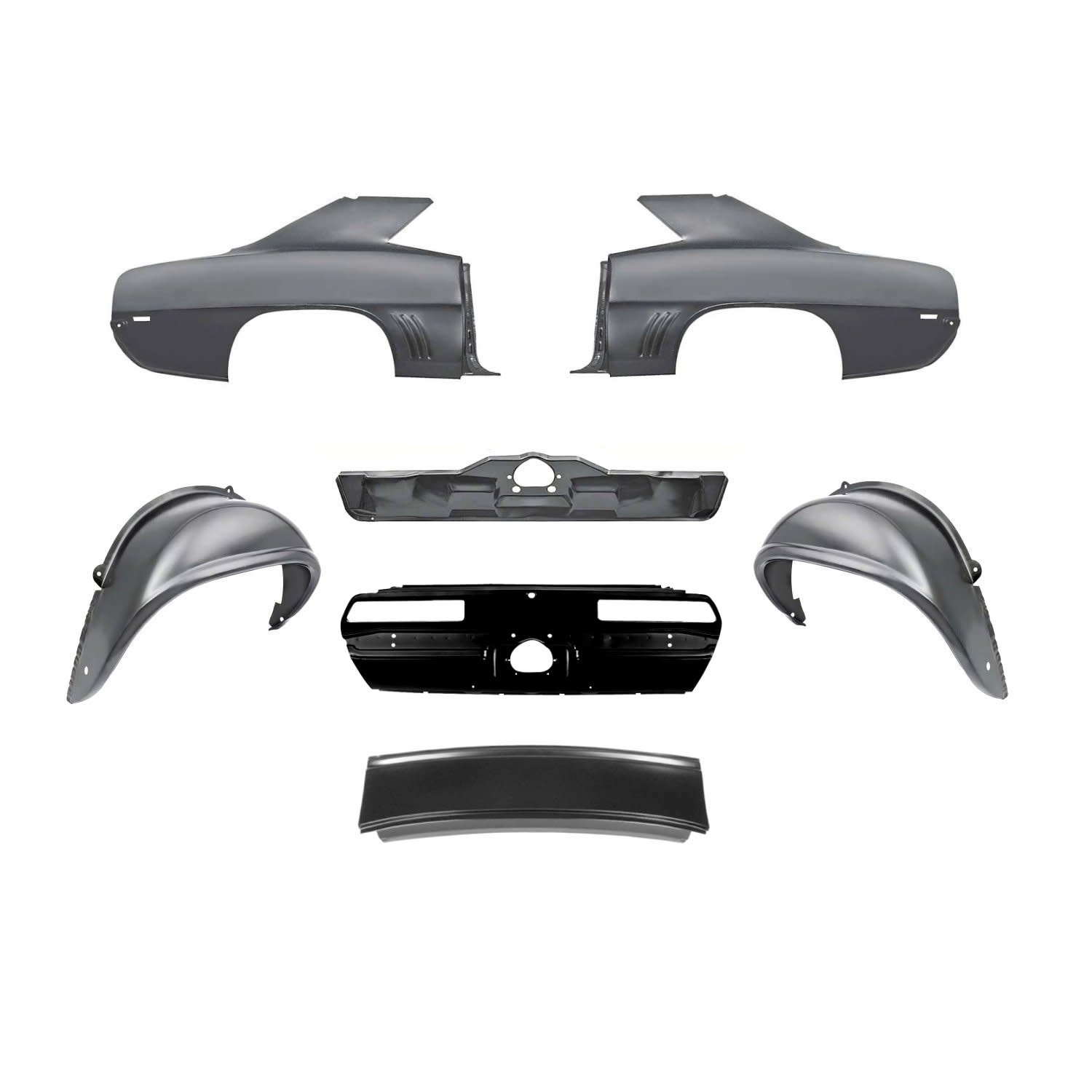 1969 Camaro Coupe Rear Body Kit STD