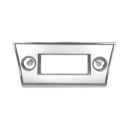 Muscle Factory 1966 Chevelle Radio Face Plate Chrome