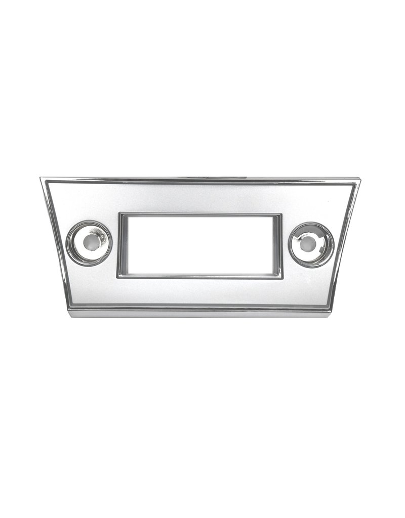 Muscle Factory 1966 Chevelle Radio Face Plate Chrome