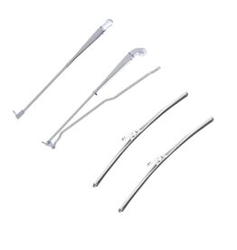 1970-81 Concealed Wiper Kit Polished Stainless - 4-piece