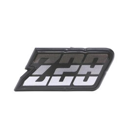 OER 1980-81 Camaro Fuel Door Emblem - Charcoal