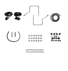 Southern Camaro 1978-81 Camaro  Weather-strip Kit w/ T-tops 2-Piece Felts w/o Chrome Bead