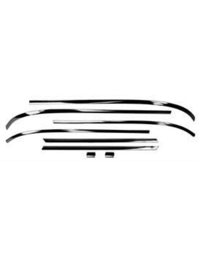 Southern Camaro 1962-65 Chevy II Nova Back Glass Chrome Molding Kit