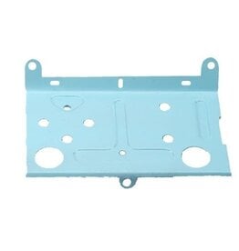 CHQ 1968-74 Nova Console Gauge Battery/Temperature Gauge Mounting Plate - Blue