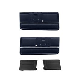 Distinctive Industries 1967 Camaro Firebird Pre-Assembled Standard Convertible Front & Rear Panels Pair -Black