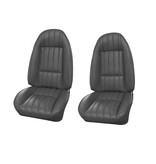 Distinctive Industries 1979 Camaro Front Seat Covers  Black