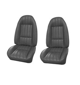 1979 Camaro Front Seat Covers - Black