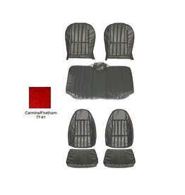 Distinctive Industries 1980-81 Camaro Front and Rear Seat Covers - Carmine