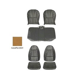 1980-81 Camaro Front and Rear Seat Covers - Camel