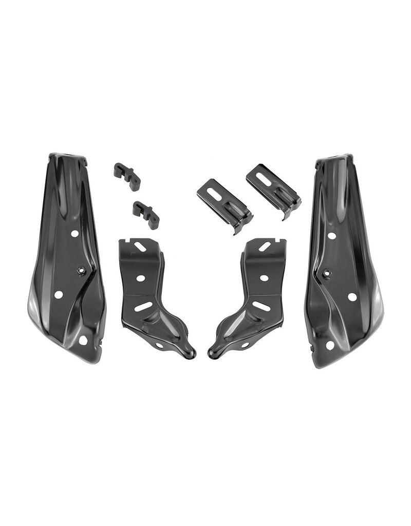 1971-72 Chevelle Front Bumper Brackets - 8pc