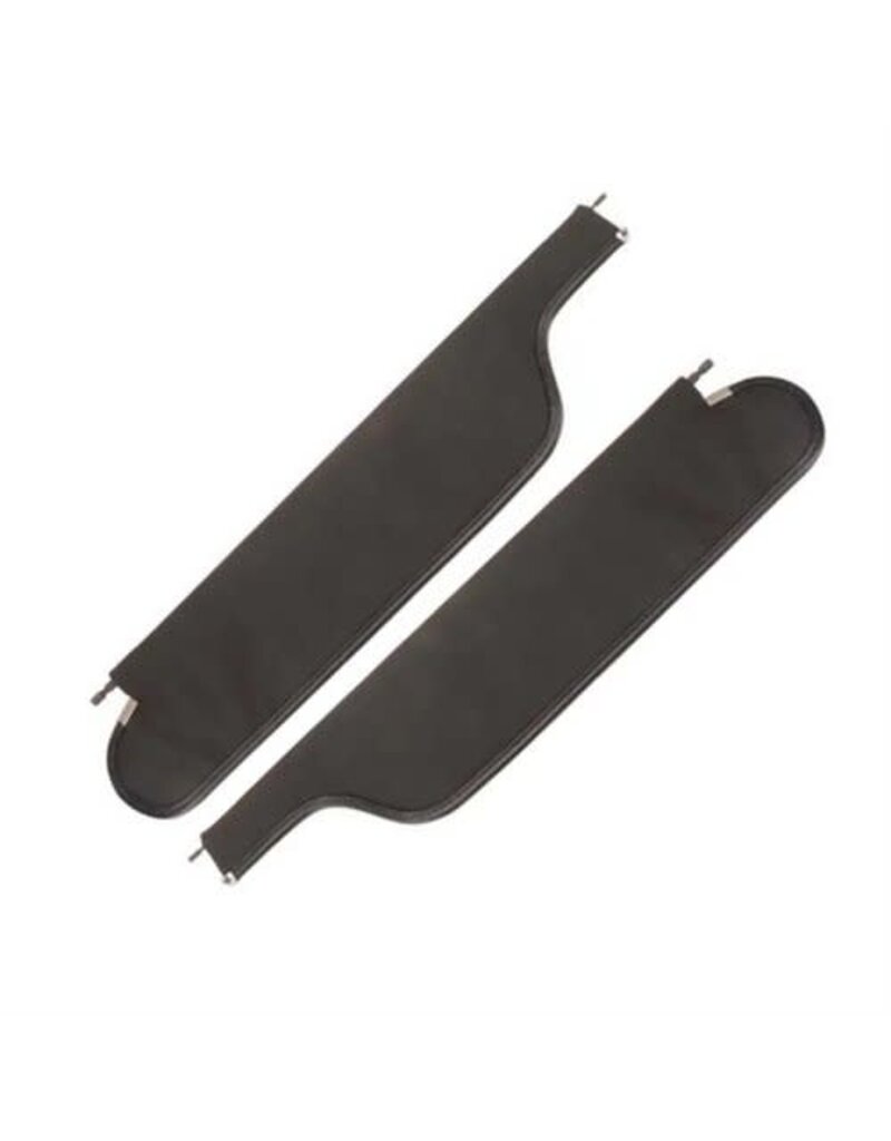 Distinctive Industries 1966 Chevelle Coupe Sunvisor Pair -  Black